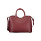 Rosso Polyurethane Women Handbag