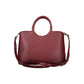Rosso Polyurethane Women Handbag