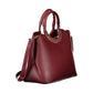 Rosso Polyurethane Women Handbag