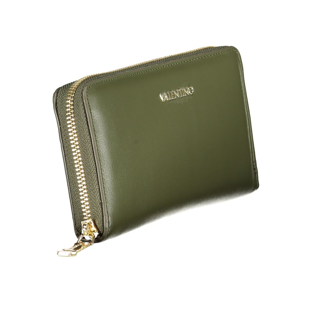 Verde Poliuretano Women Wallet