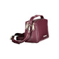 Rosso Polyurethane Women Handbag