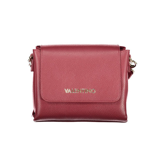Rosso Poliuretano Women Handbag