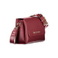 Rosso Poliuretano Women Handbag