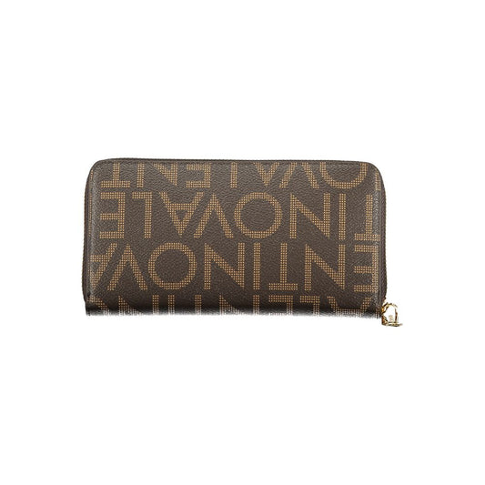 Marrone Poliuretano Womens Wallet
