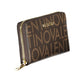 Brown Polyurethane Women's Wallet