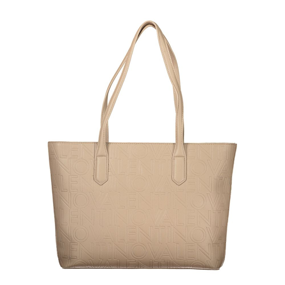 Brown Polyethylene Handbag