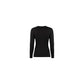 Black Cotton Wool Polyamide Sweatshirt