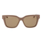 Beige Acetate Sunglasses