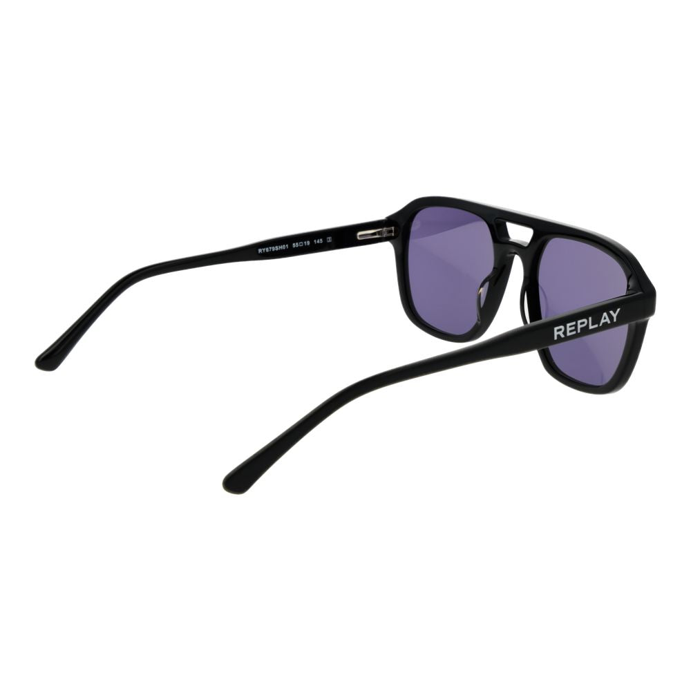 Black Plastic Sunglasses