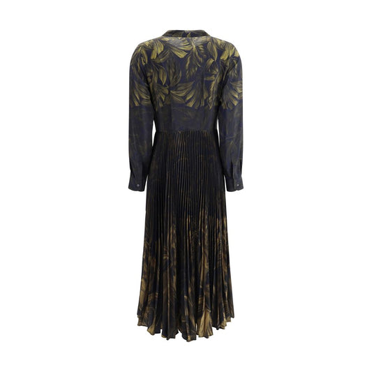 Multicolor Polyester Casual Dress