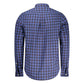 Blu Cotton Men Shirt