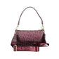 Rosso Poliuretano Women Handbag