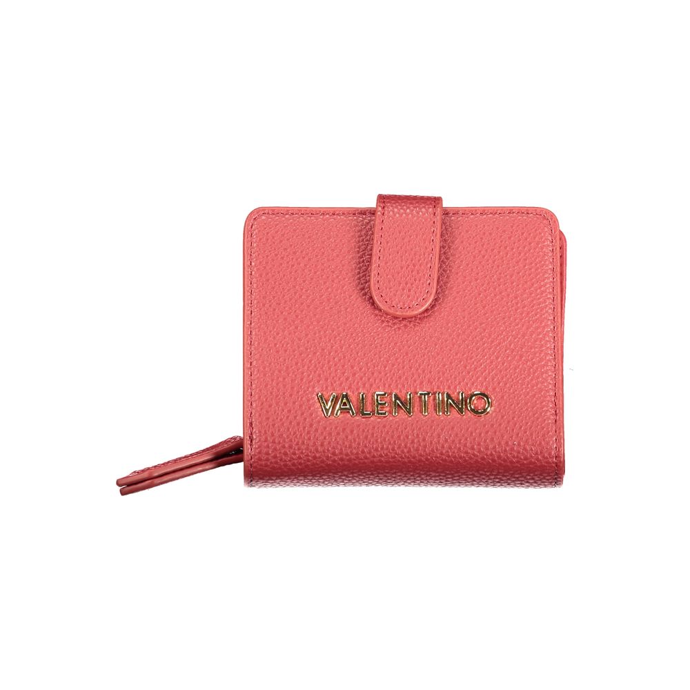 Rosso Polyurethane Women Wallet