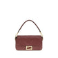 Bordeaux Calf Leather Bos Taurus Shoulder Bag