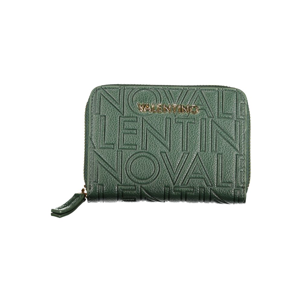 Verde Poliuretano Women Wallet