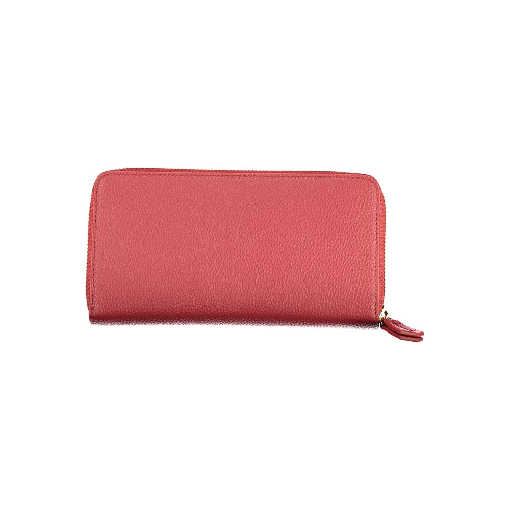 Rosso Poliuretano Women Wallet