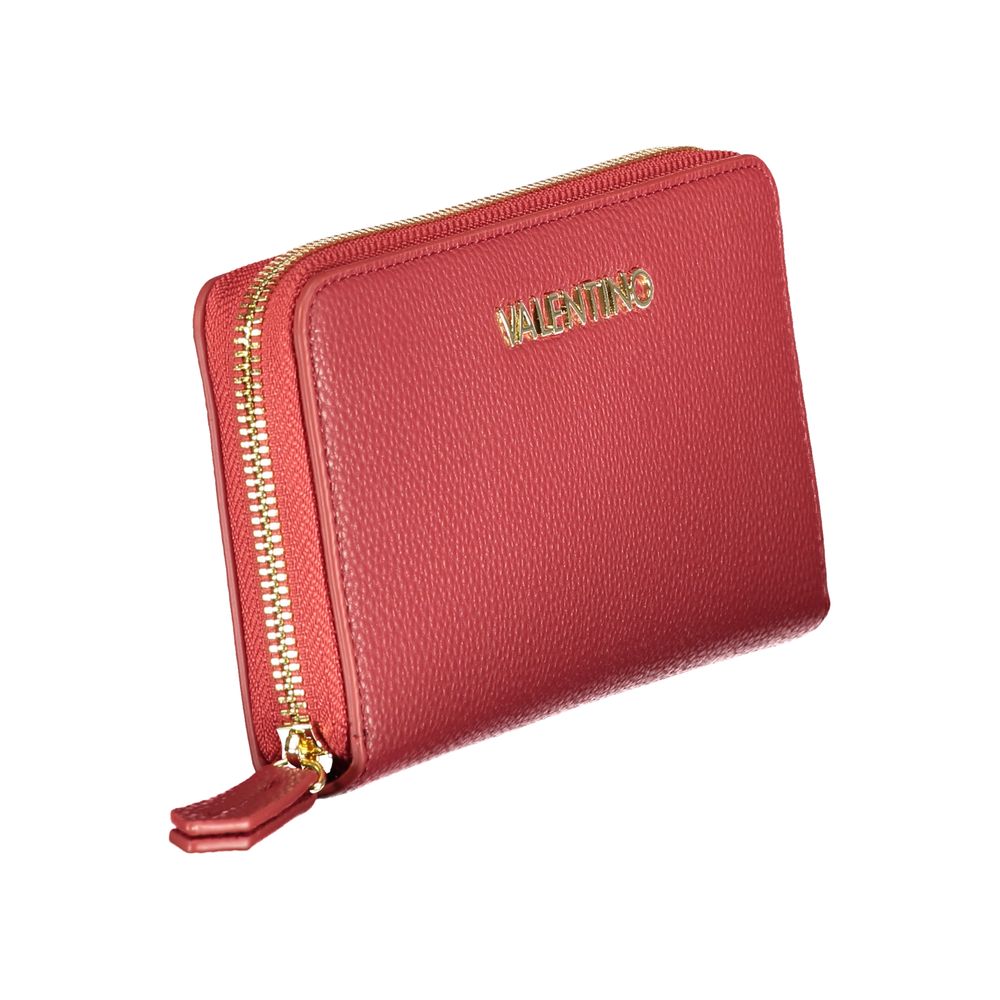 Rosso Poliuretano Women Wallet