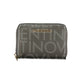 Black Polyurethane Women's Wallet