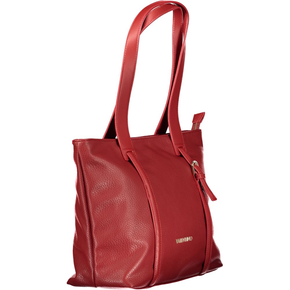 Rosso Polyurethane Woman Shoulder Bag