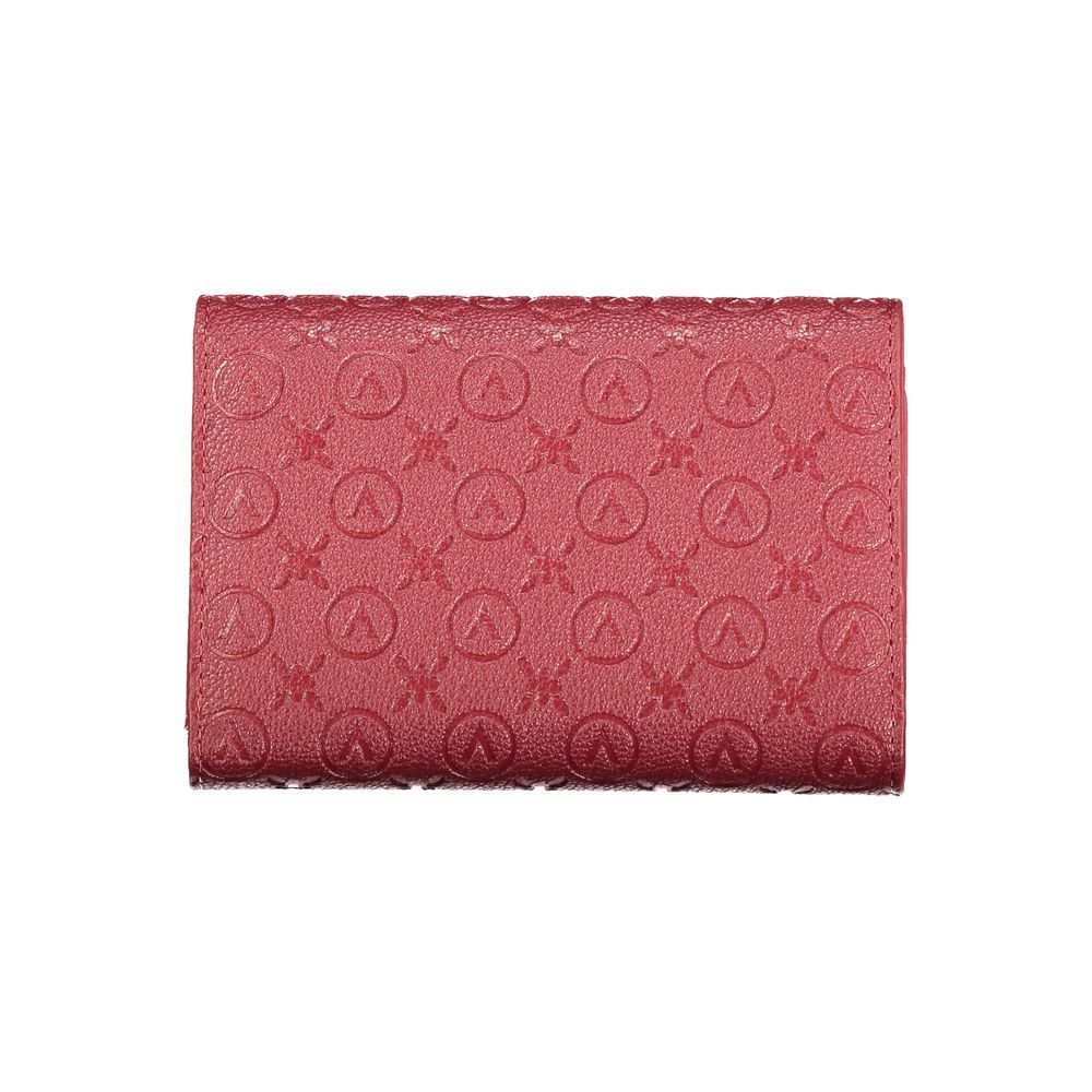 Rosso Polyurethane Women Wallet