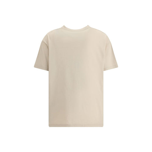 Beige Cotton T-Shirt