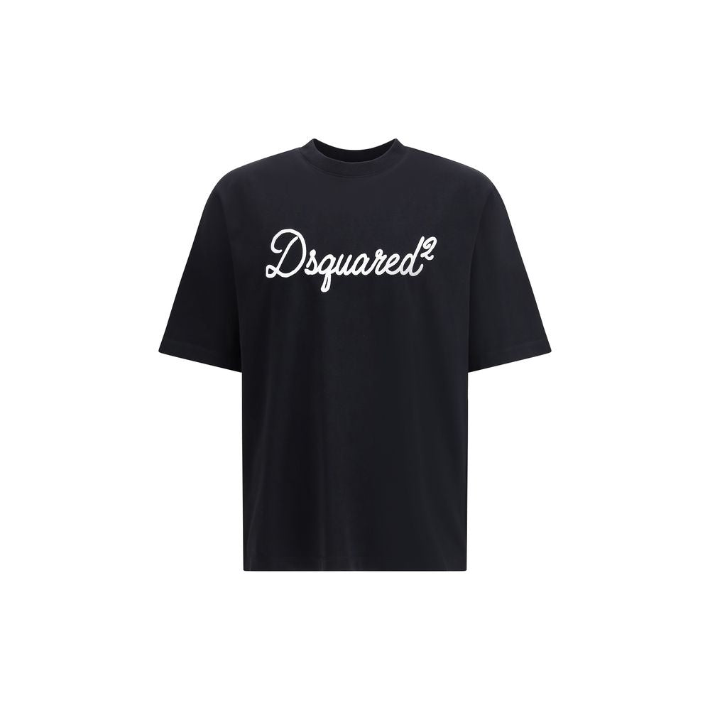 Black Cotton T-Shirt