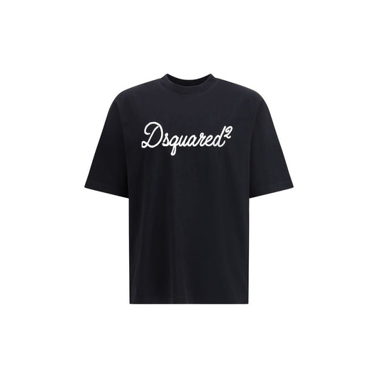 Black Cotton T-Shirt