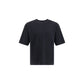 Black Cotton T-Shirt