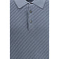 Blue Cotton Polo Shirt