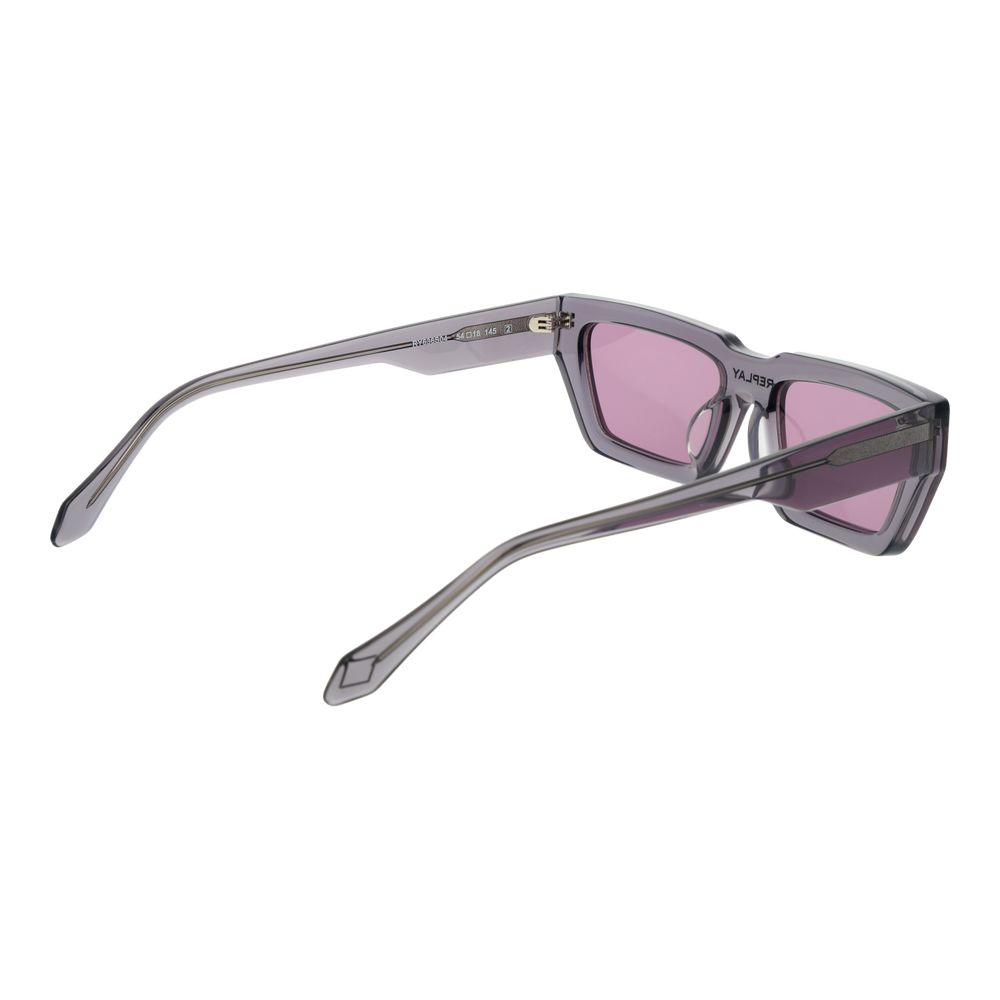 Gray Plastic Sunglasses