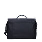 Blue Leather Business And Laptop Bag