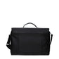 Black Leather Business And Laptop Bag
