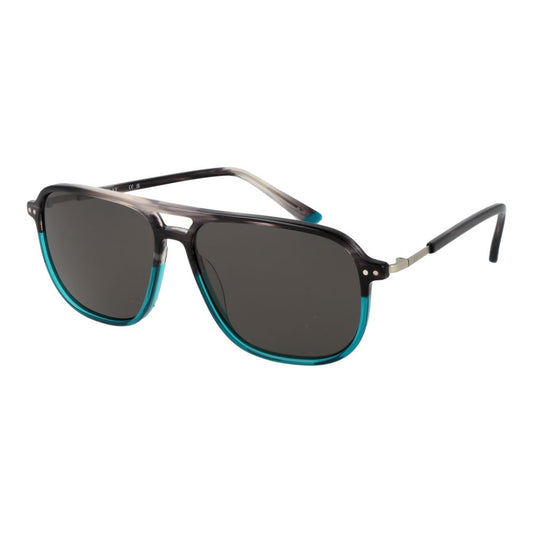 Turquoise Plastic Sunglasses