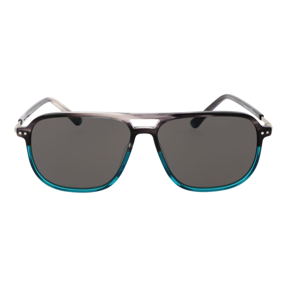 Turquoise Plastic Sunglasses