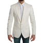 White Virgin Wool Blazer