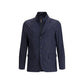 Blue Polyester Jacket