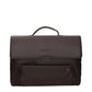 Brown Leather Business And Laptop Bag