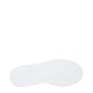 White Leather Low Top Sneakers