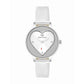 White Plastic Dress Watch
