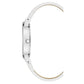 White Plastic Dress Watch