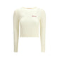 Cream Merino Wool Sweatshirt