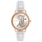 White Plastic Dress Watch