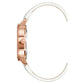 White Plastic Dress Watch