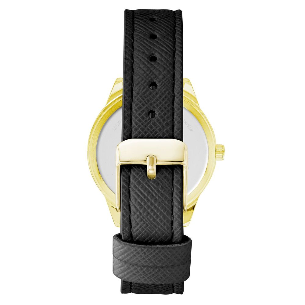 Black Plastic Dress Watch