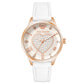 White Plastic Dress Watch