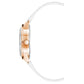 White Plastic Dress Watch