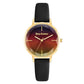 Black Plastic Dress Watch