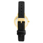 Black Plastic Dress Watch