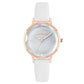 White Plastic Dress Watch