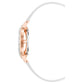 White Plastic Dress Watch